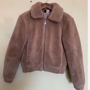 H&M Brown Fur Jacket